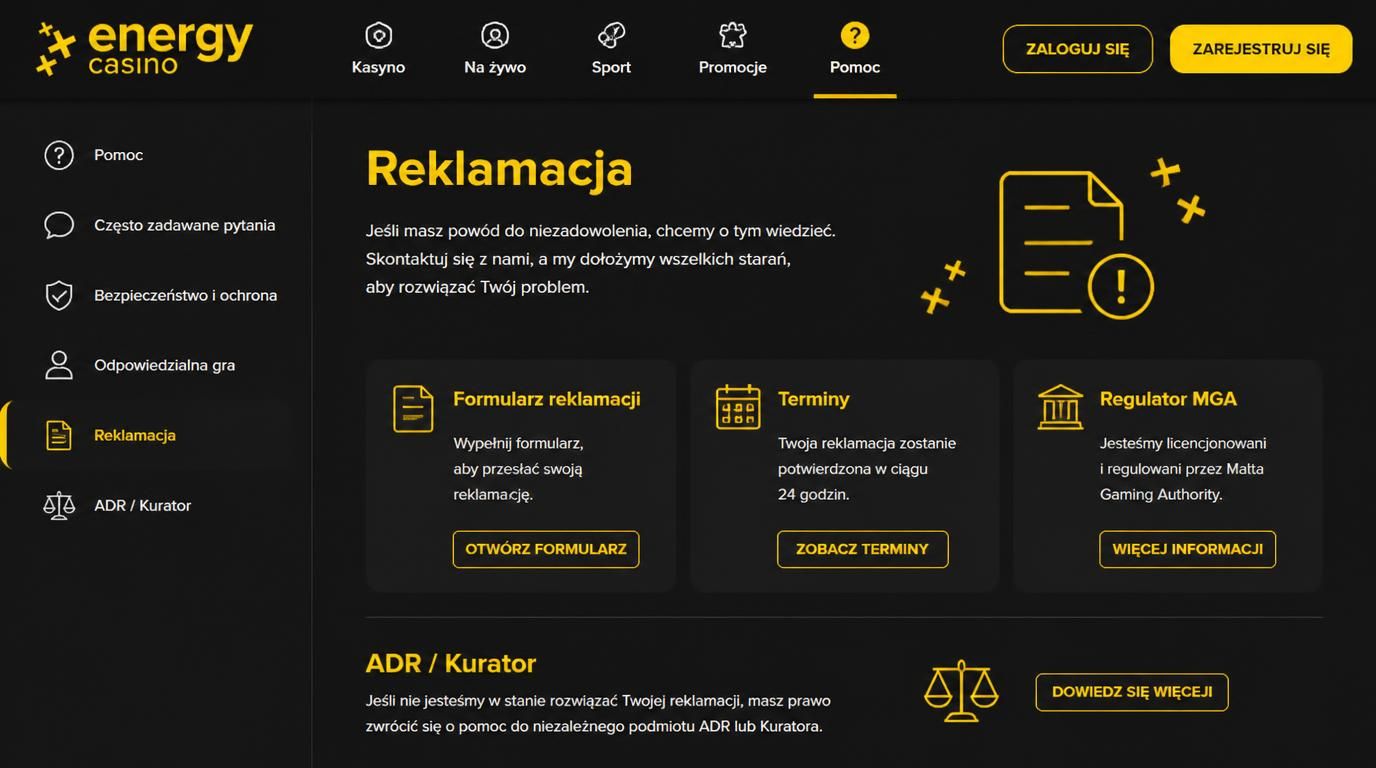 Etapy reklamacji i spór formalny